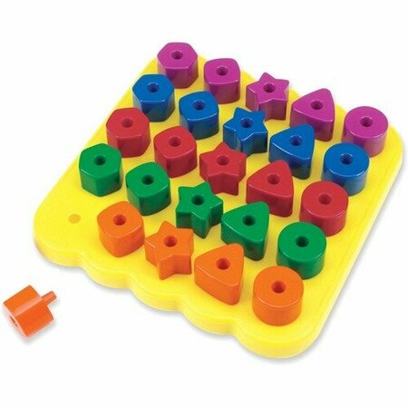 LEARNING RESOURCES PEGBOARD, STACKING SHAPES LRNLER1572